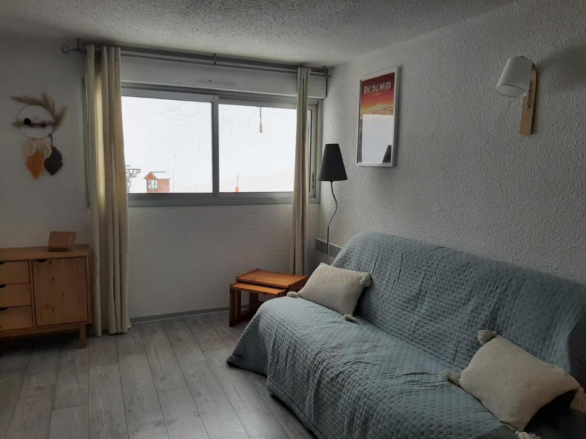 Studio La Mongie Au Pied Des Pistes Parking Couvert Exterior foto
